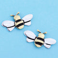Honey Bee Sterling Post Earrings