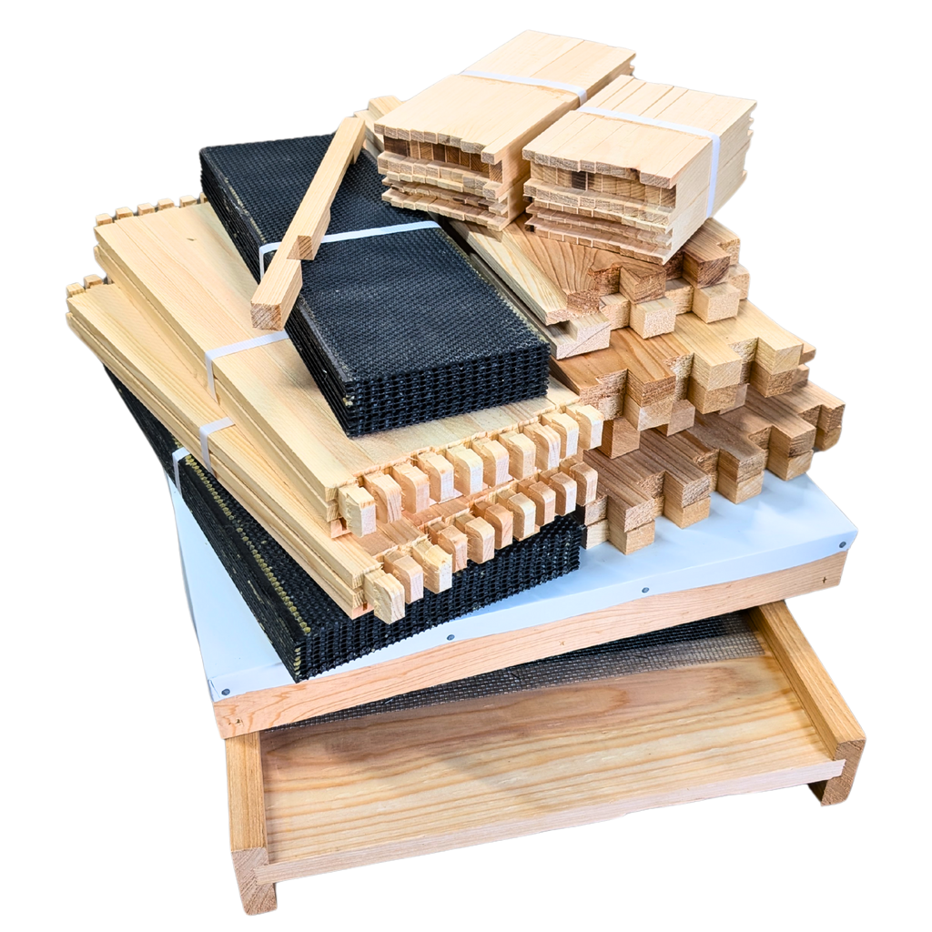 10-Frame Double Deep Box Hive Kit