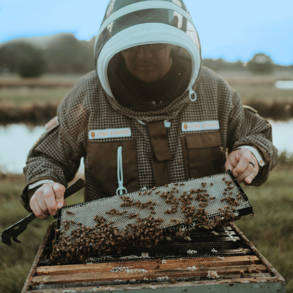 Professional Three Layer Ventilated Beekeeping Jacket