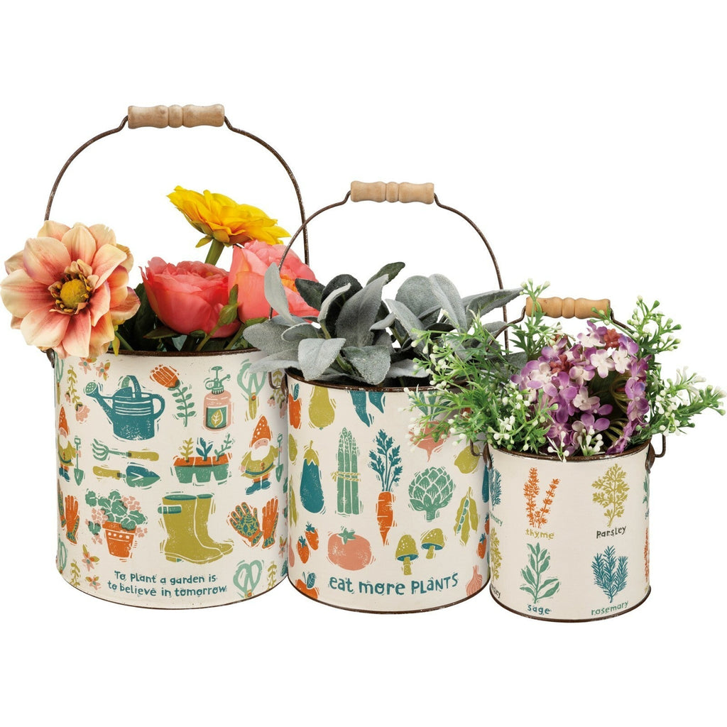 Garden Metal Bucket - Small