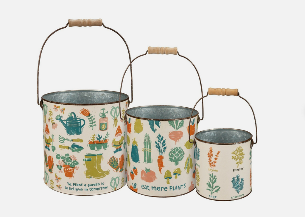 Garden Metal Bucket - Small