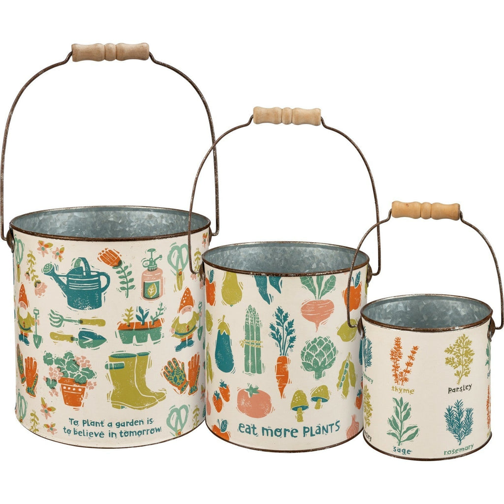 Garden Metal Bucket - Small