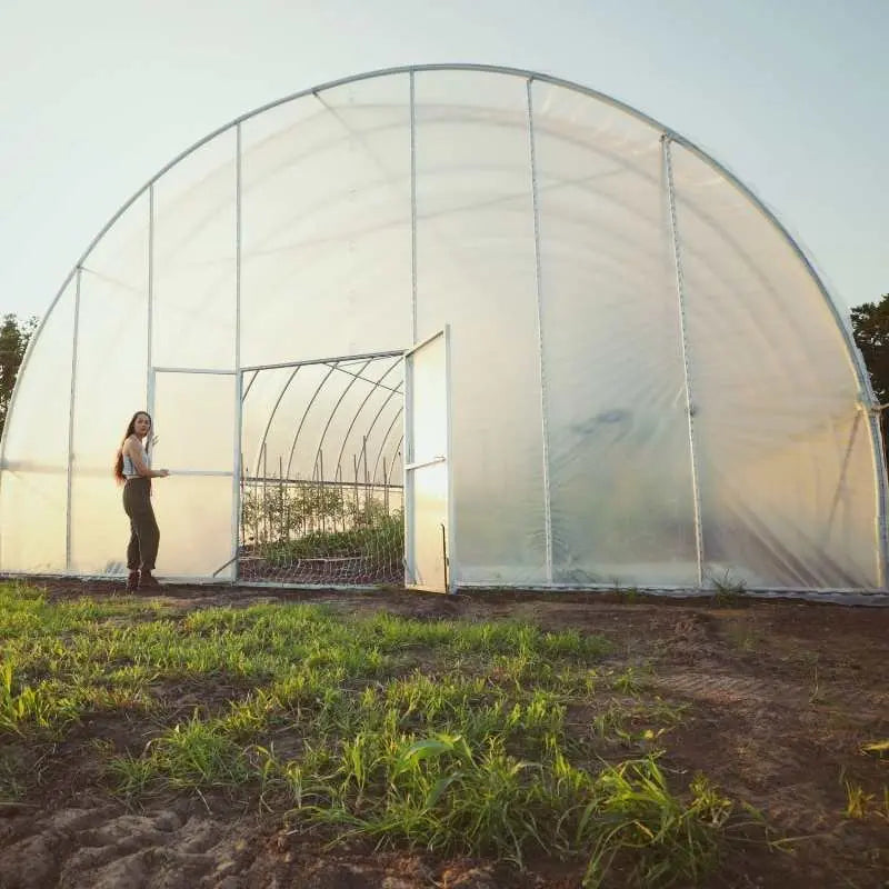 30' Round All-Metal High Tunnel Kit