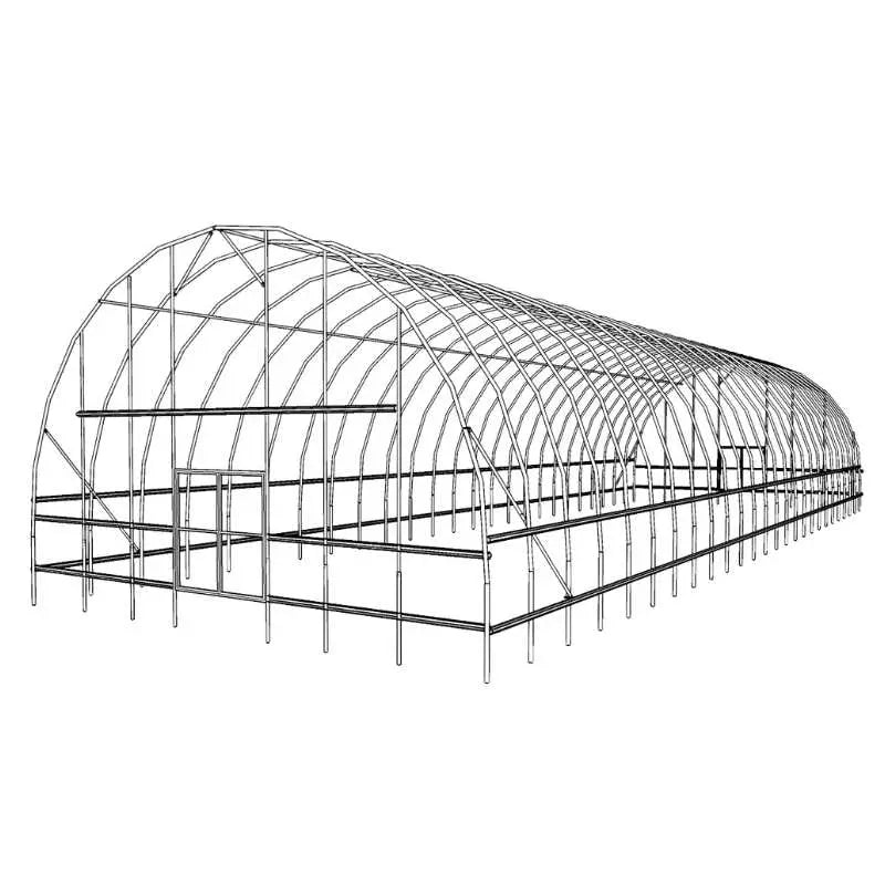 30' Round All-Metal High Tunnel Kit