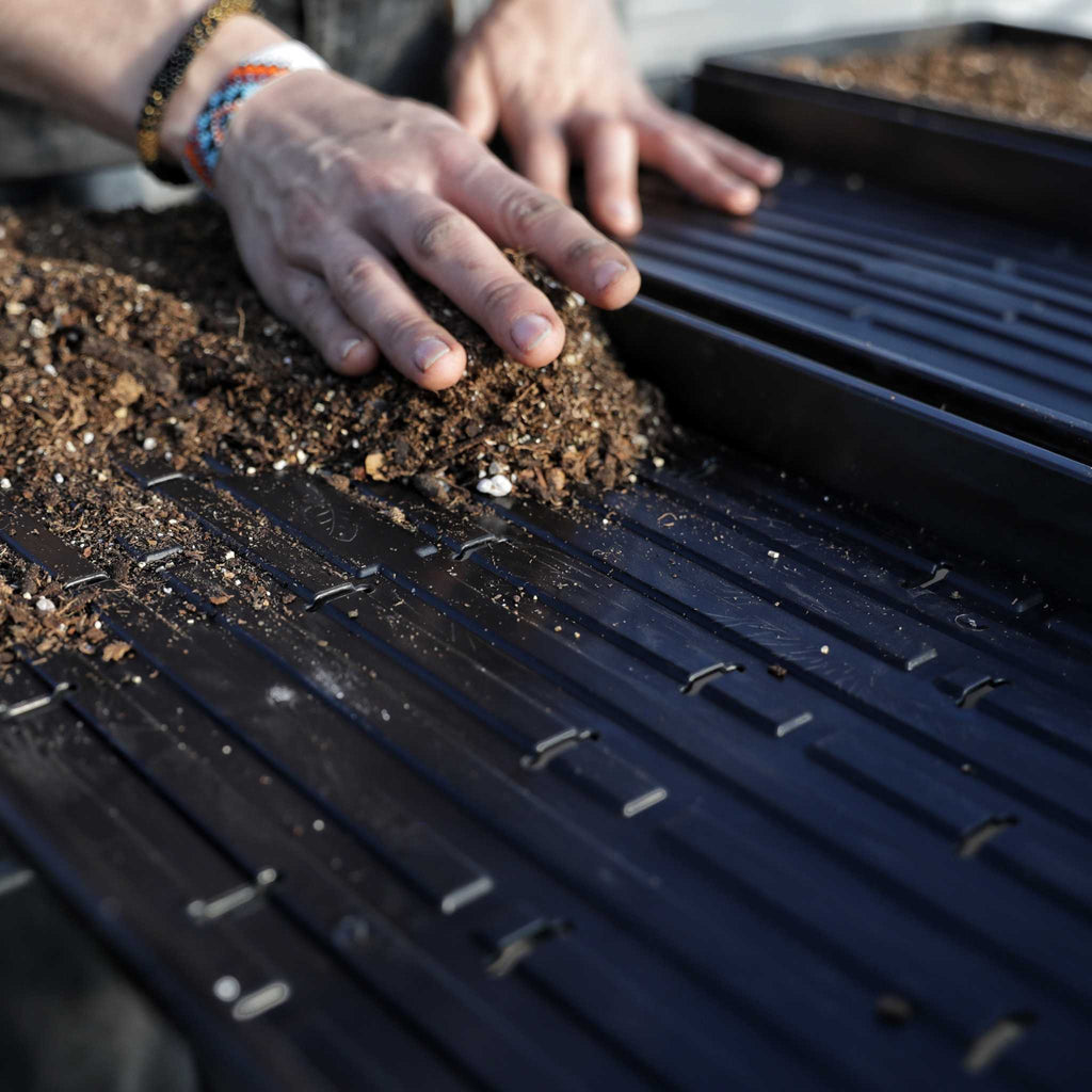 1020 Microgreen Trays | Extra Strength Shallow 1020 Trays