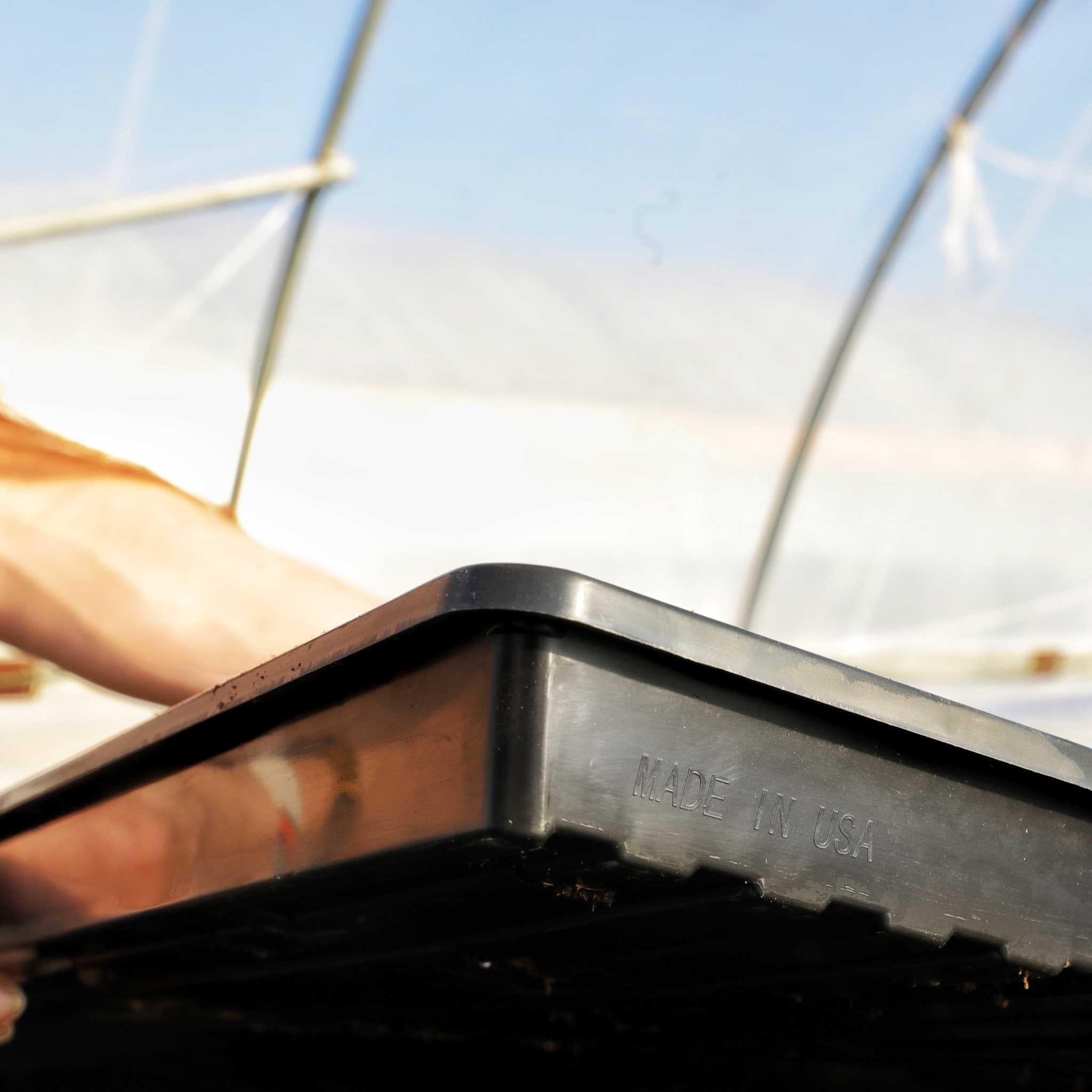 1020 Microgreen Trays | Extra Strength Shallow 1020 Trays