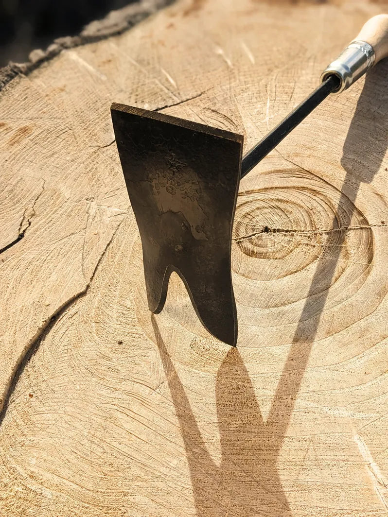 Grub Hoe, hand forged garden tool