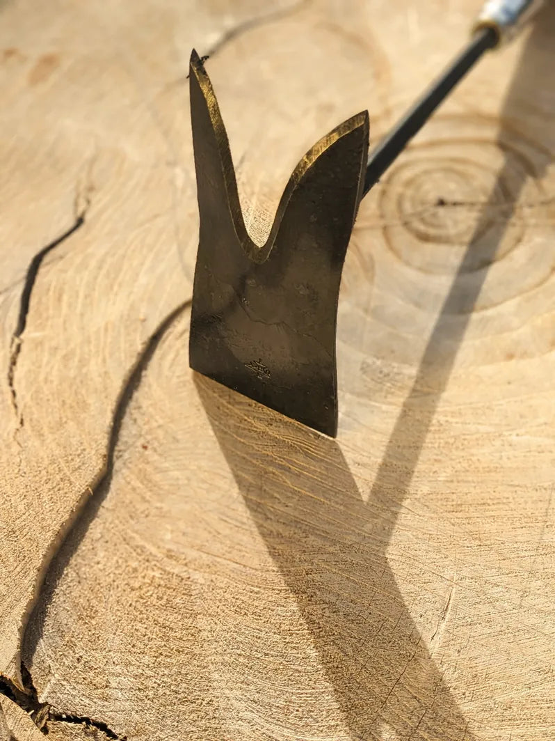 Grub Hoe, hand forged garden tool