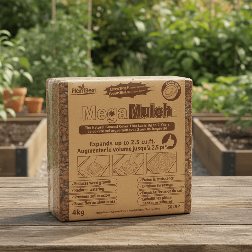 MegaMulch Compressed Brick (2.5 Cu Ft Once Expanded)