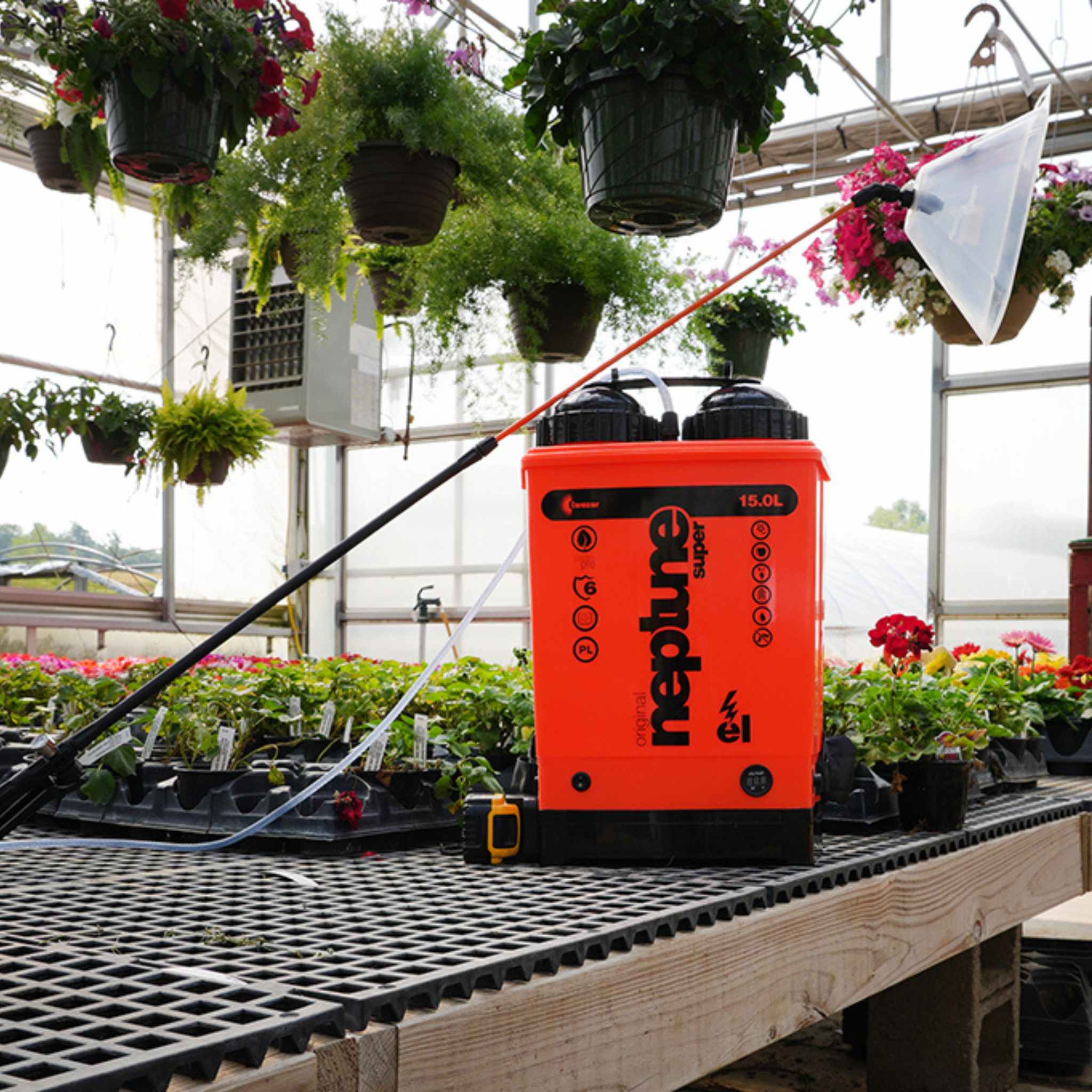 Kwazar Neptune Commercial 15L Backpack Sprayer | Manual & Electric Options