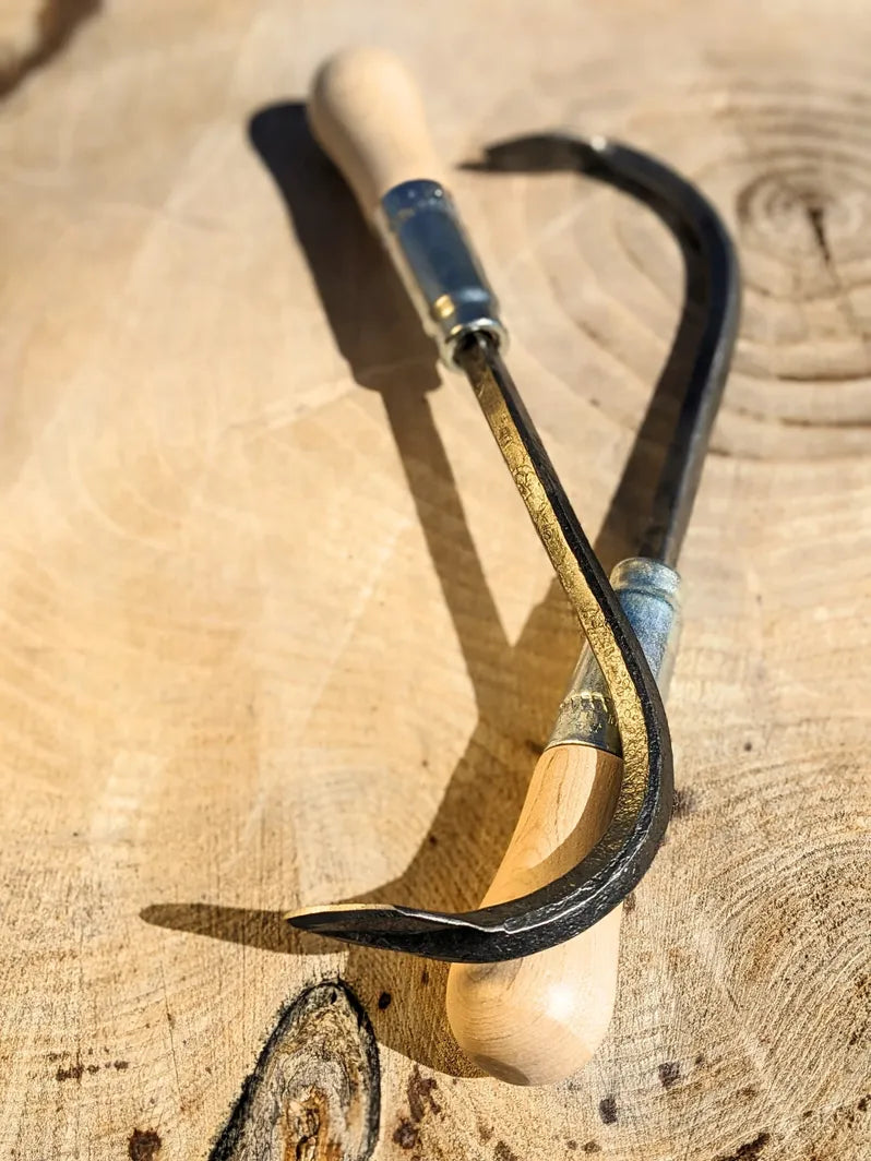 Single Tine Cultivator, Hand Forged Garden Tool
