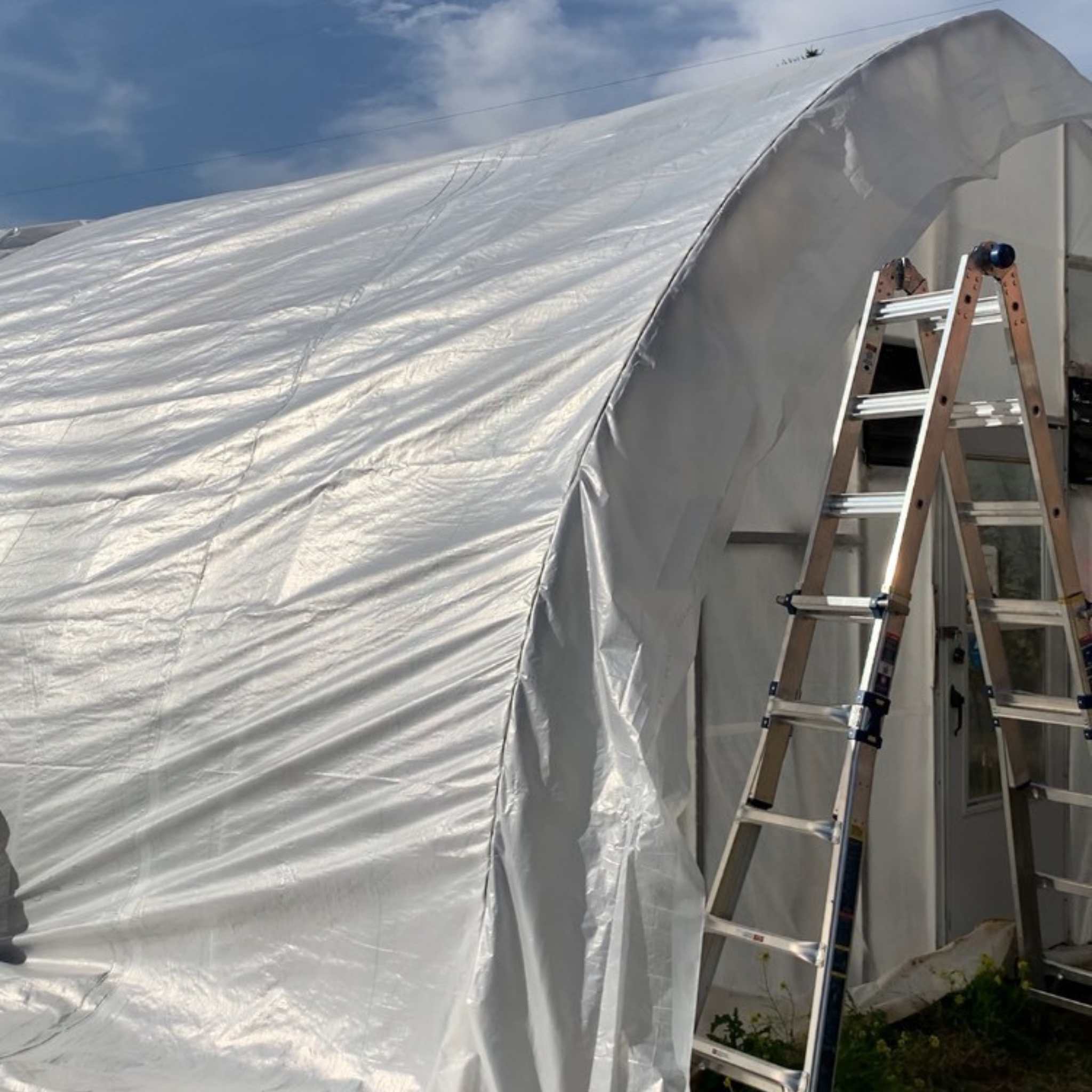 Greenhouse Woven Plastic 11 mil- Solarig 182