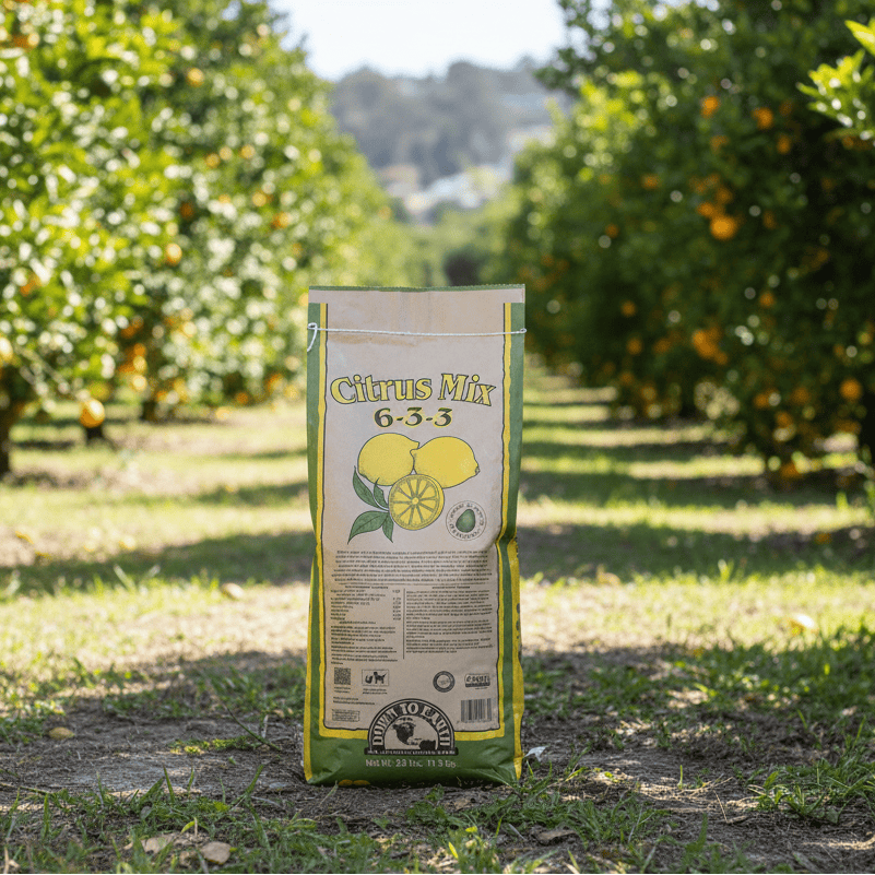 Citrus Mix Fertilizer 6-3-3 (25 lb Bag)