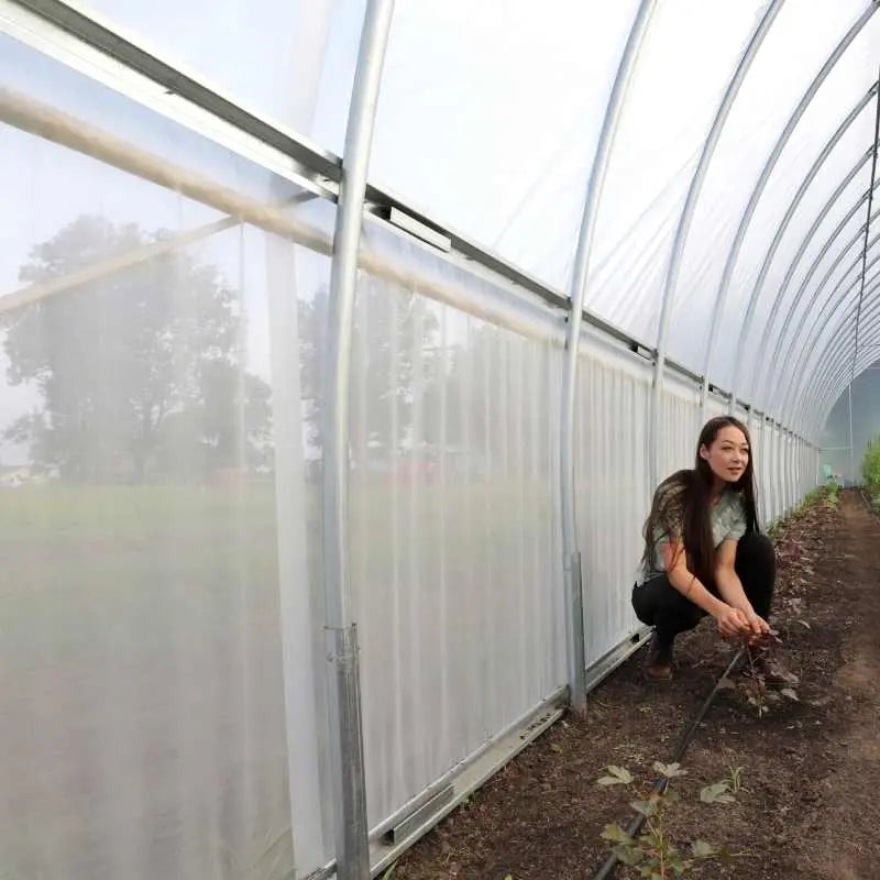 30' Round All-Metal High Tunnel Kit