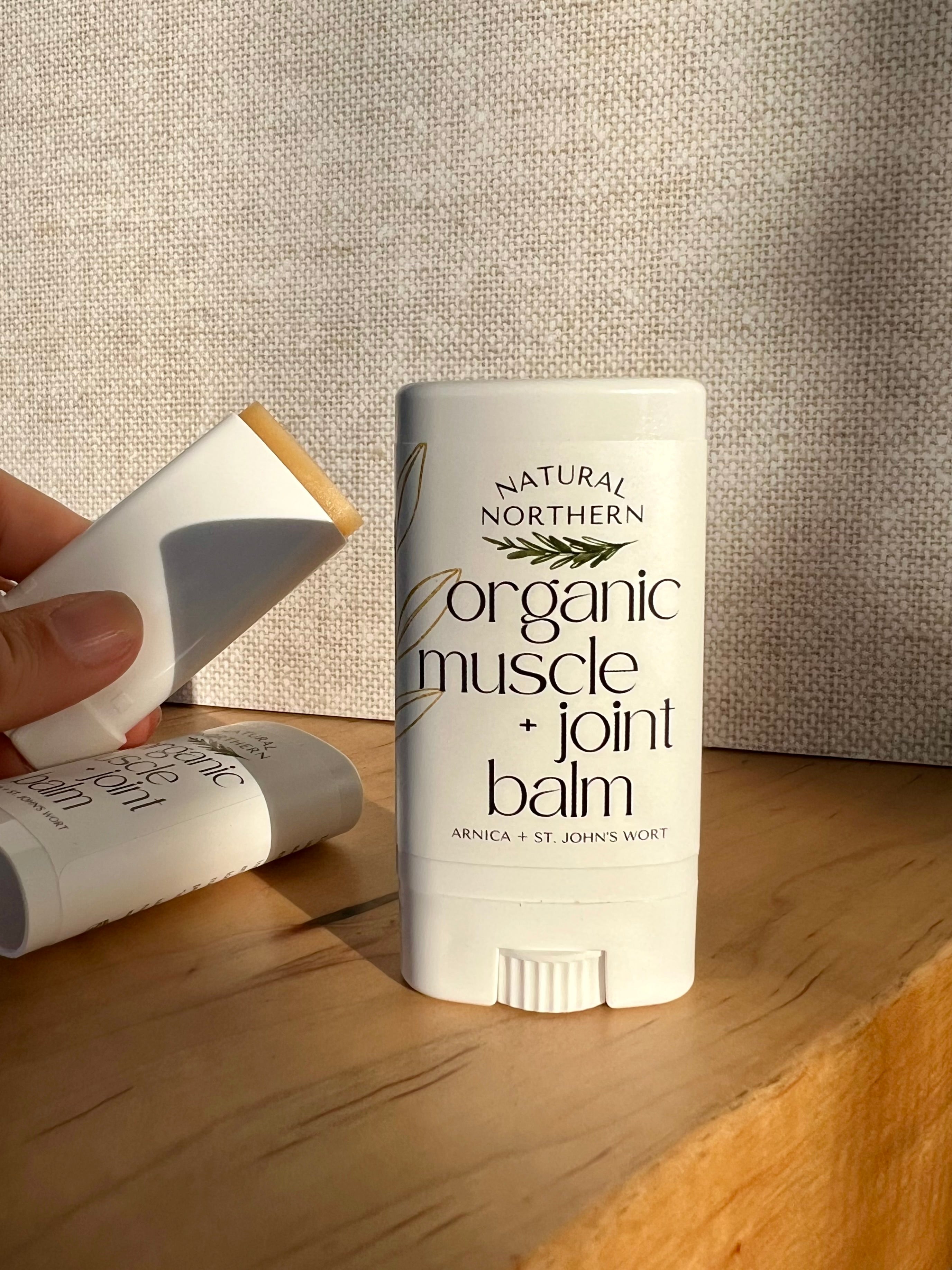 Muscle + Joint Herbal Balm for Stiff Joints and Sore Muscles