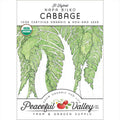 Napa Bilko Cabbage Seeds (Organic)