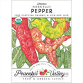 Nardello Sweet Pepper Seeds (Organic)