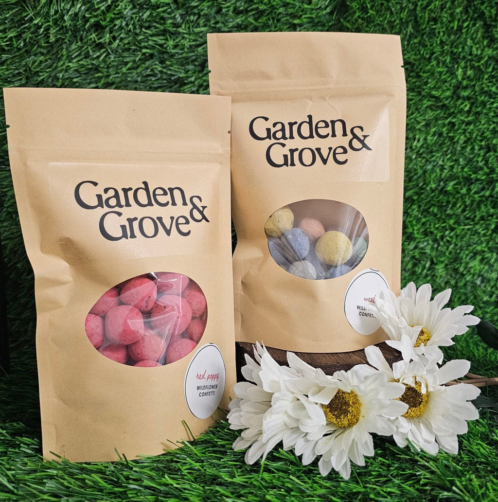 Hummingbird & Butterfly Pollinator Wildflower Garden Confetti Seed Balls